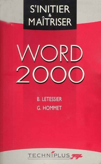 Word 2000 - B. Letessier