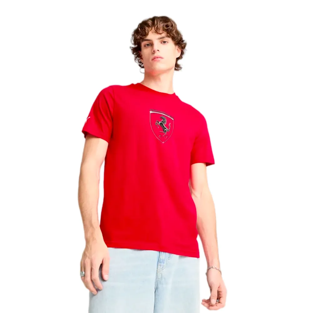 T shirt Puma Scuderia Ferrari HP Race Homme Rouge