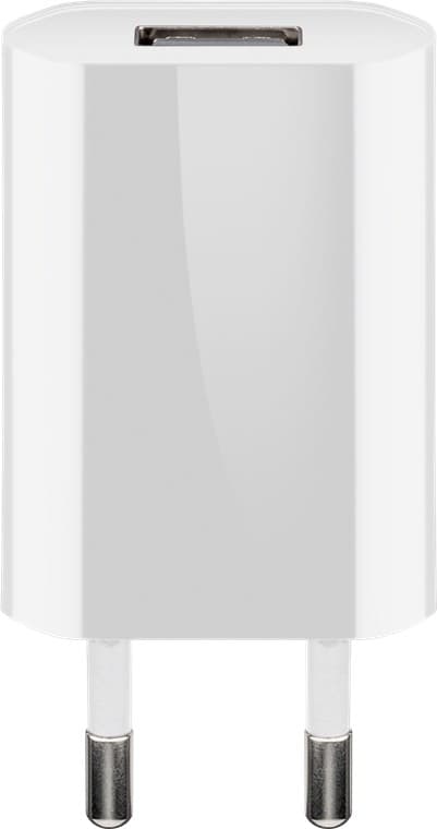 Chargeur USB Goobay (5W) blanc - alimentation USB compacte avec 1xUSB