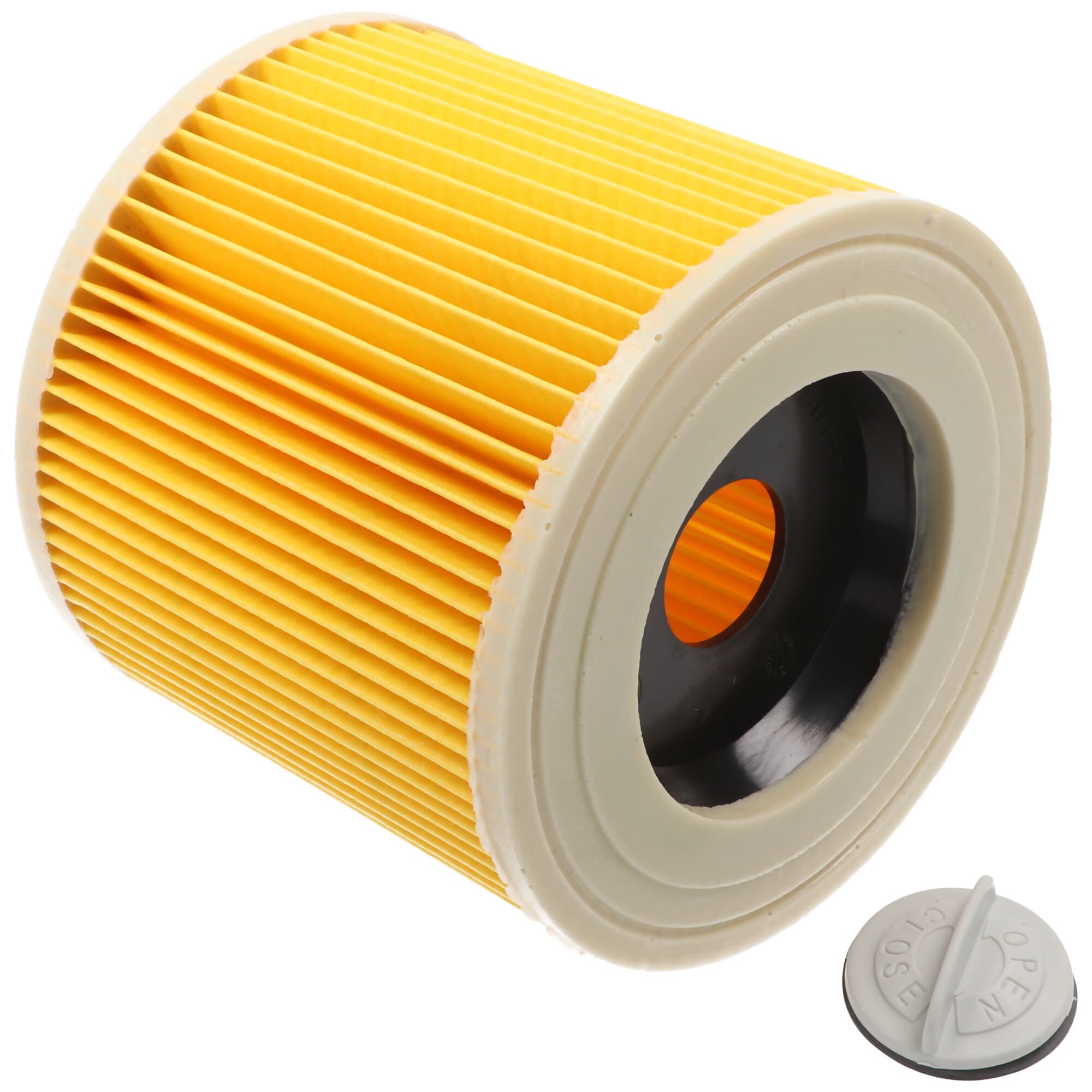 Filtre d'aspirateur pour aspirateurs tels que 6.414-547.0, 6.414-552.0, 6.414-772.0, 9.755-260.0 Rowenta RS-RU7501, filtre à cartouche, papier