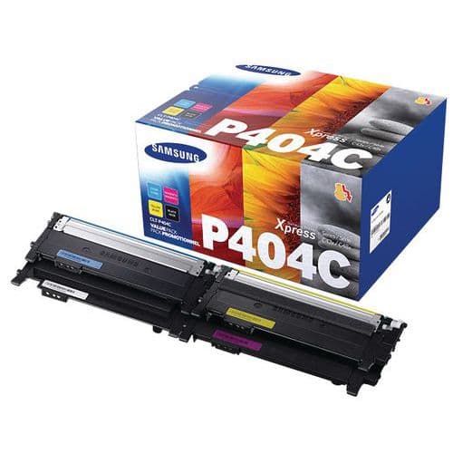Toner - Cltx404 - Magenta/cyan/jaune/noir - Samsung