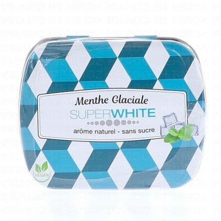 SUPERWHITE Fresh Mini Menthe Glaciale 50 pastilles
