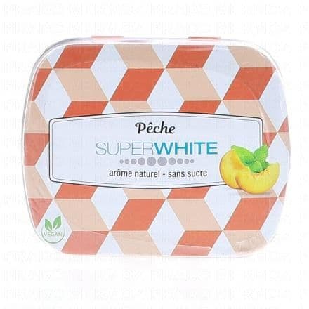 SUPERWHITE Pastilles Fraîcheurs Pêche 50 pastilles