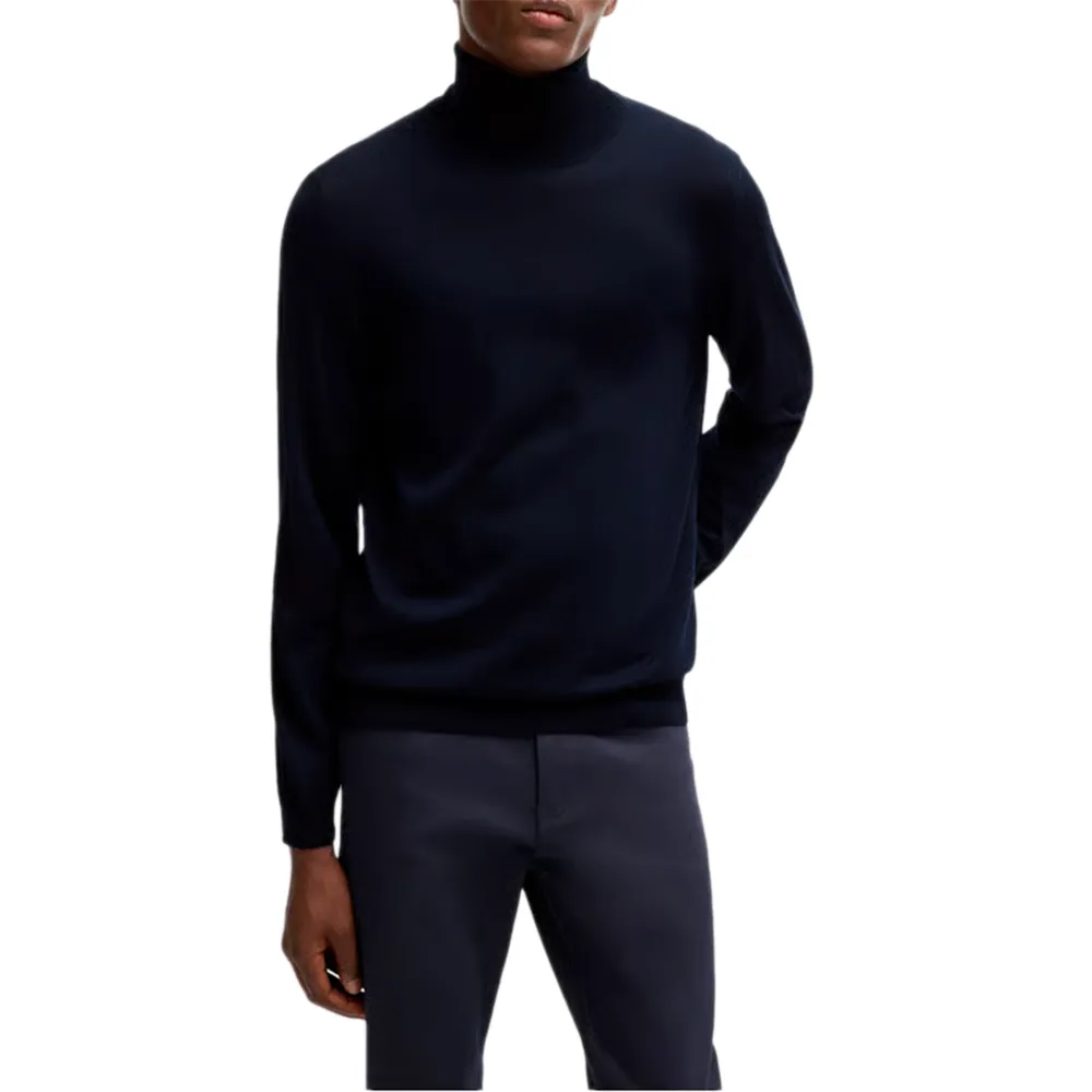 Pull Boss Musso P Homme Bleu